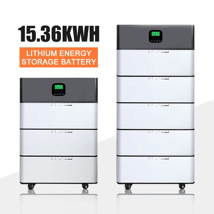 Stohovatelná lithiová baterie 15,36 KWH